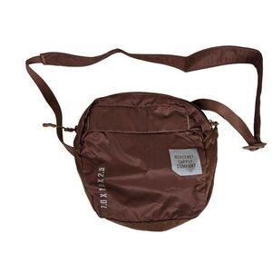 Herschel Supply Co Crossbody Bag Brown Nylon Packable